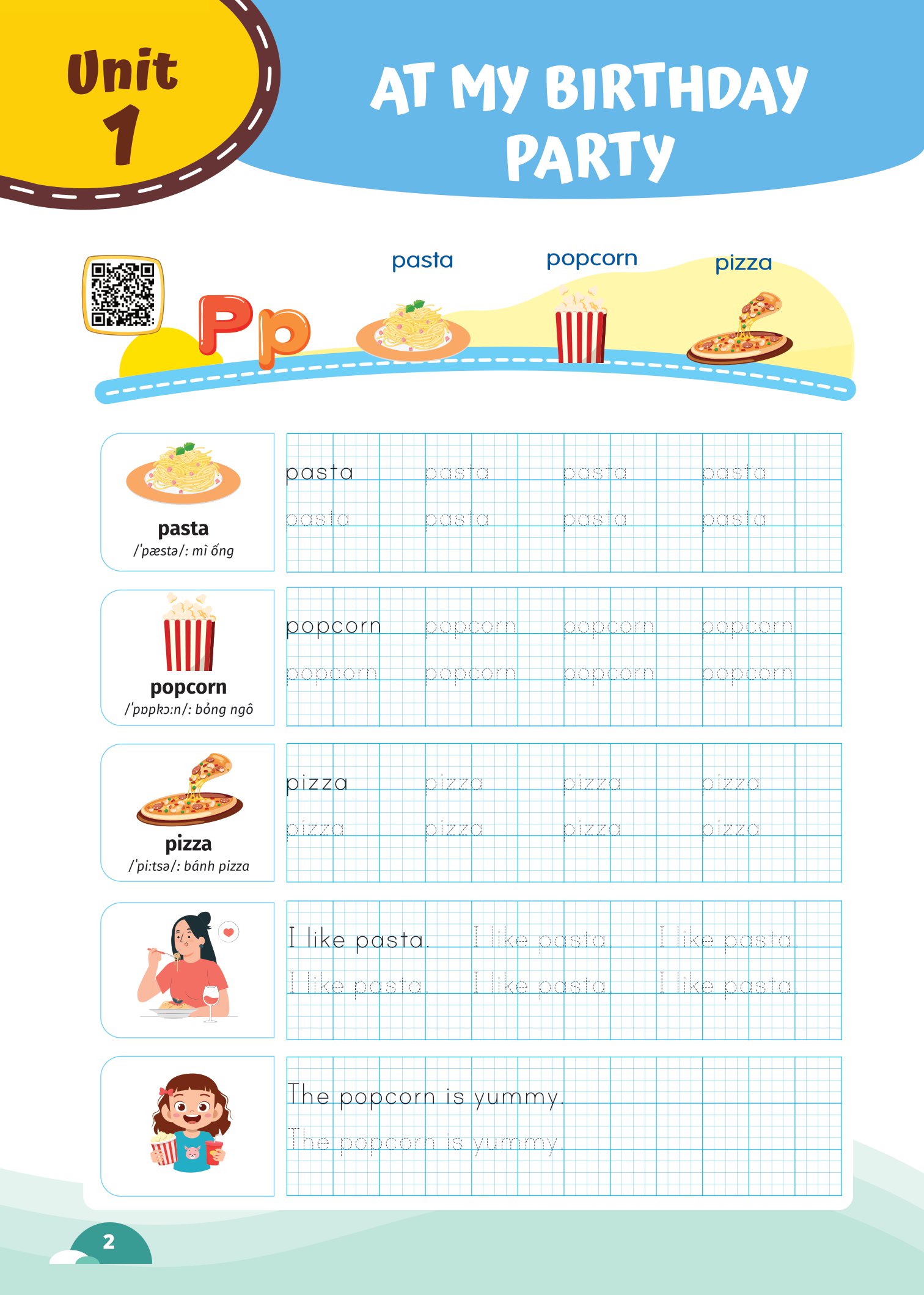 bộ luyện viết chữ từ vựng tiếng anh theo chương trình sách giáo khoa 2 (global) - Ảnh 3