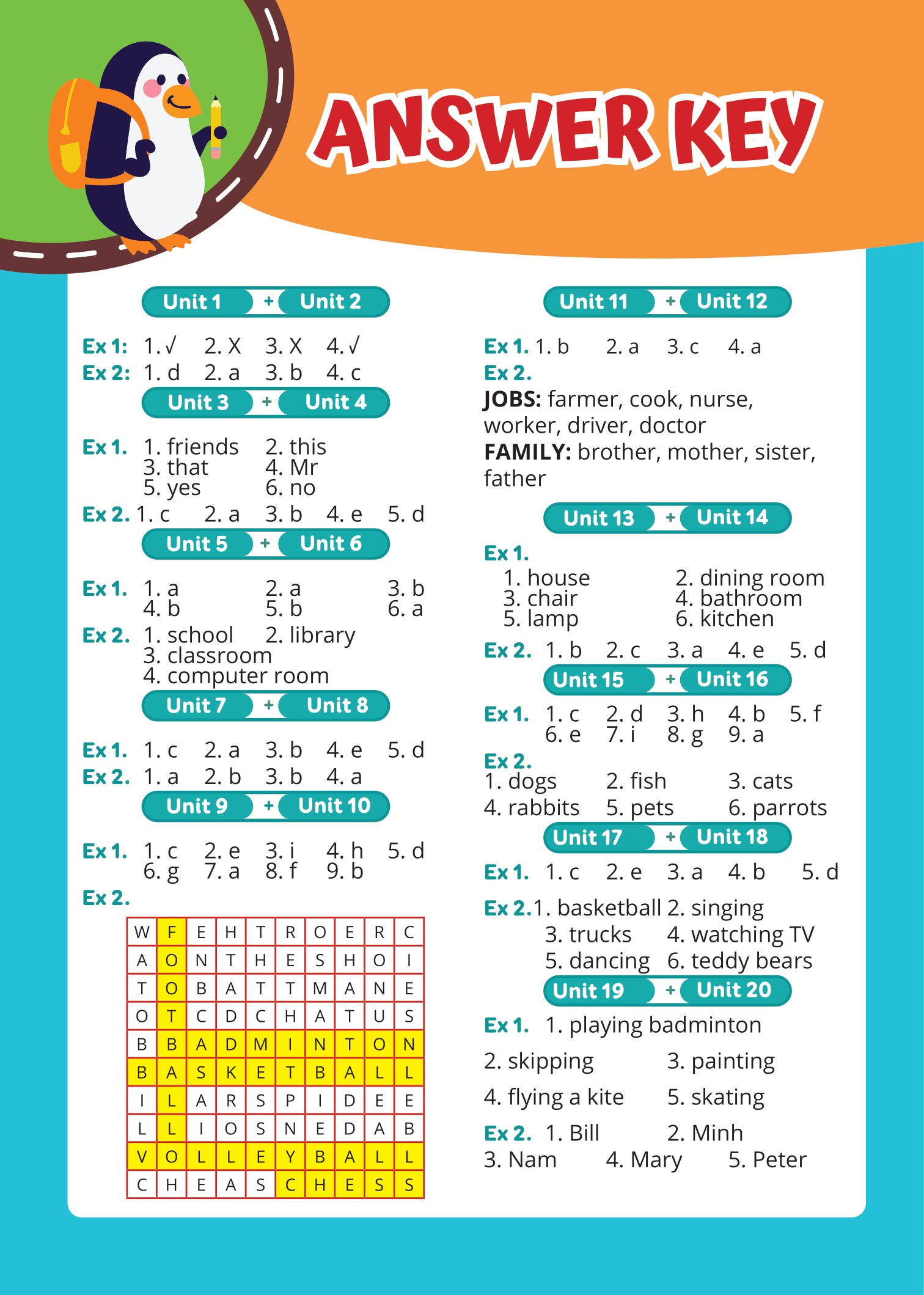 bộ luyện viết chữ từ vựng tiếng anh theo chương trình sách giáo khoa 3 (global) - Ảnh 10