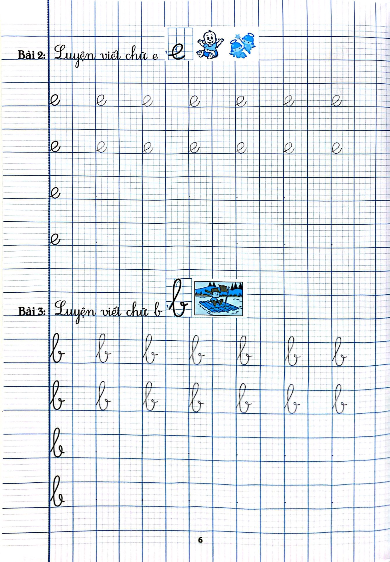 bộ luyện viết đúng, viết đẹp 1 - tập 1 - Ảnh 6