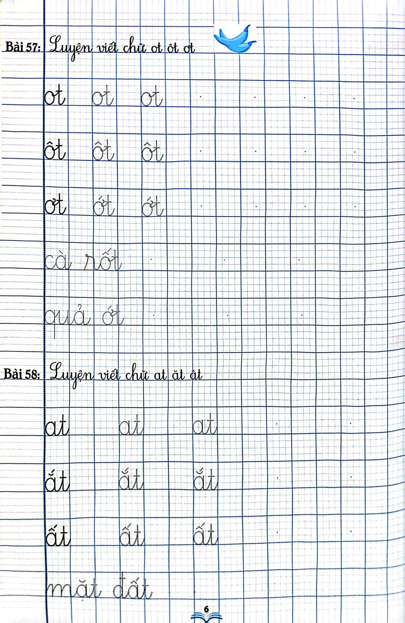 bộ luyện viết đúng, viết đẹp 1 - tập 2 - Ảnh 6