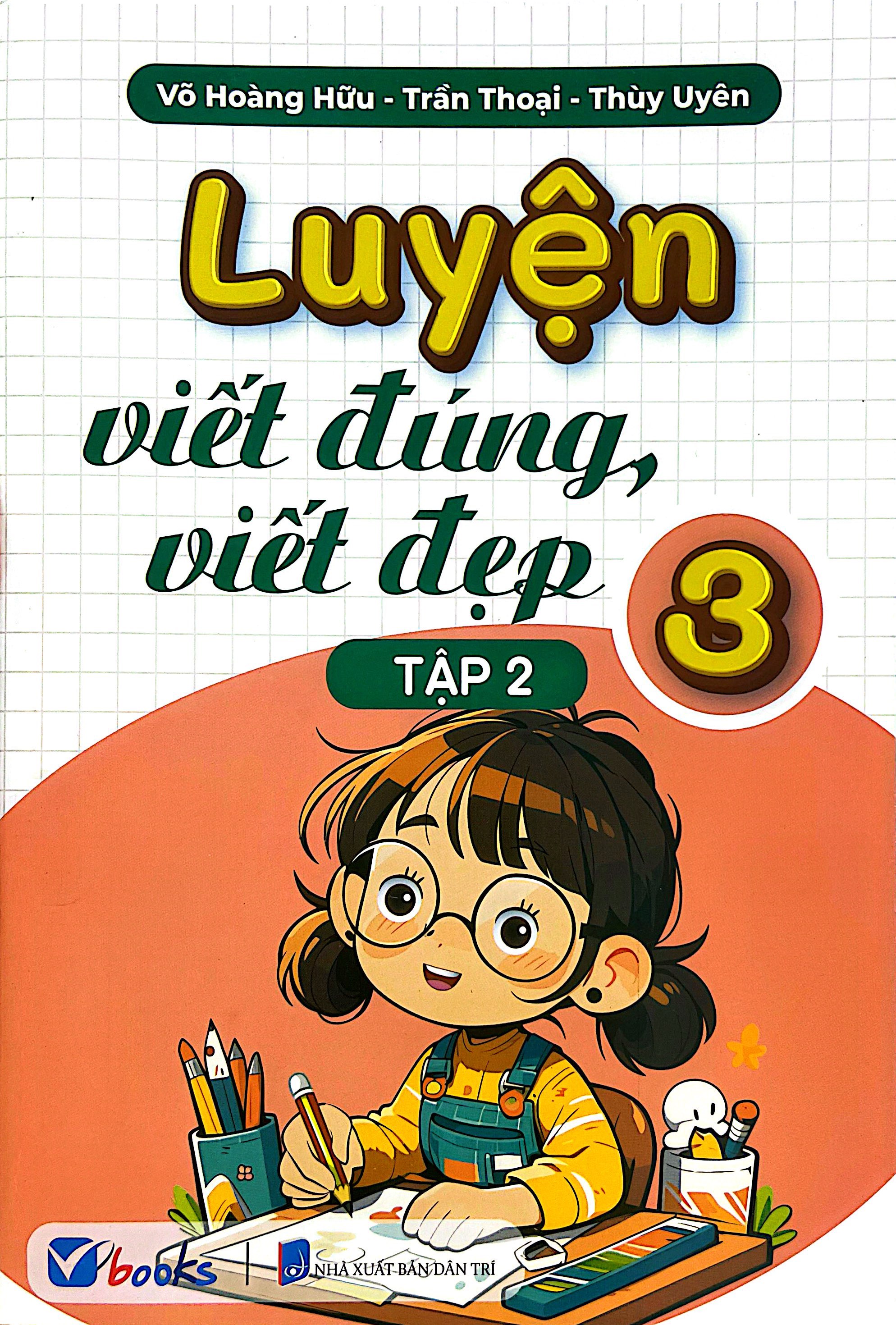 bộ luyện viết đúng, viết đẹp 3 - tập 2 - Ảnh 2