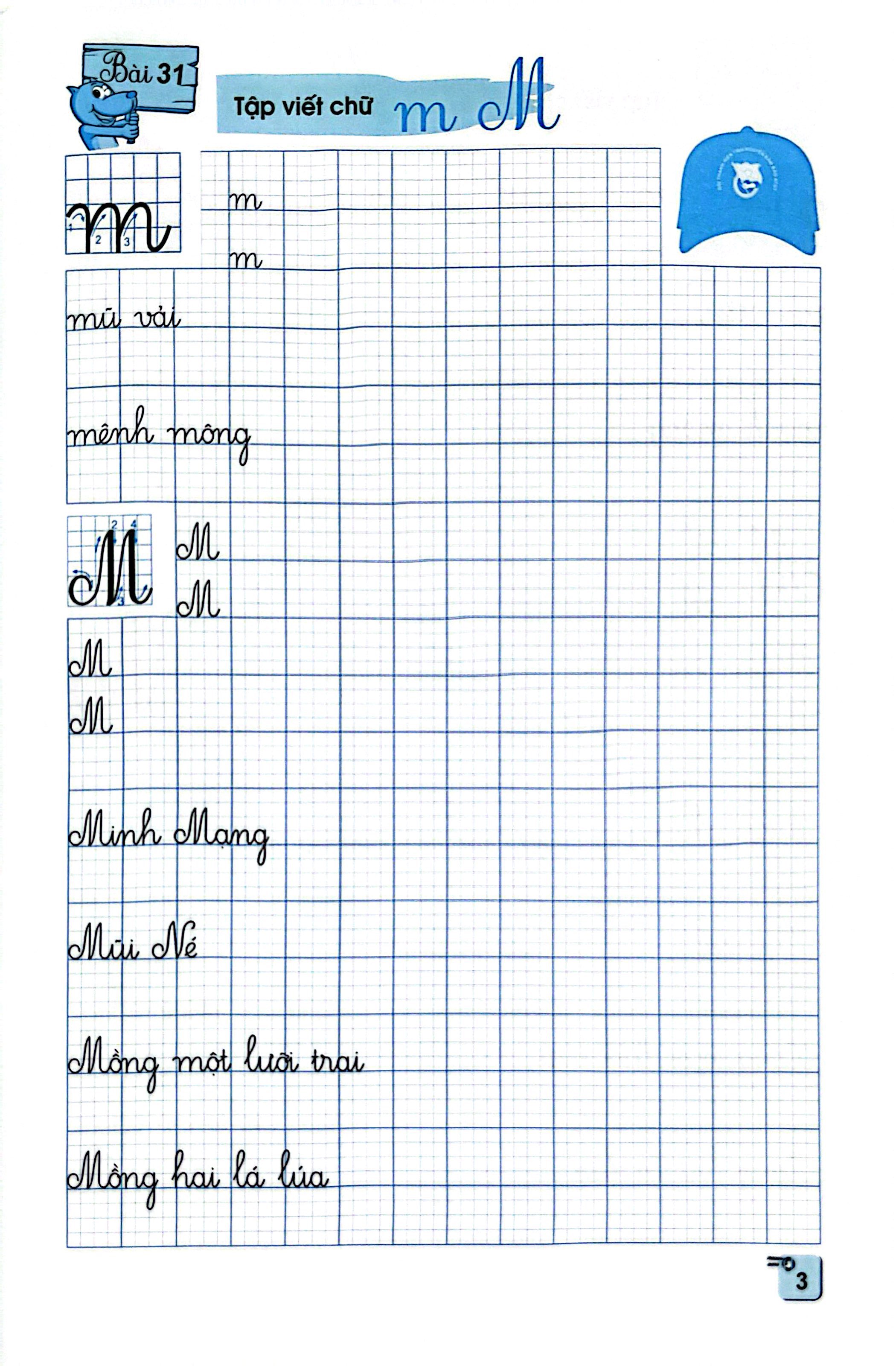 bộ luyện viết đúng, viết đẹp 3 - tập 2 - Ảnh 5