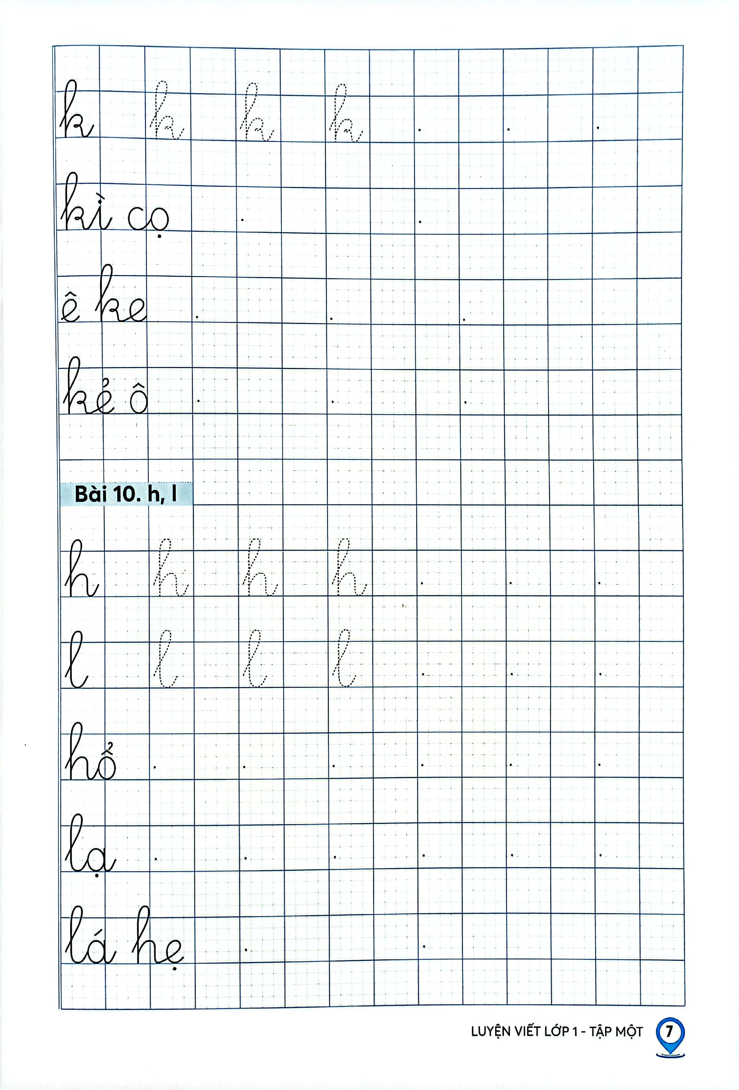 Bo
						
										
										Luyen Viet Lop 1 - Tap 1 (Ket Noi Tri Thuc) - Ảnh 6