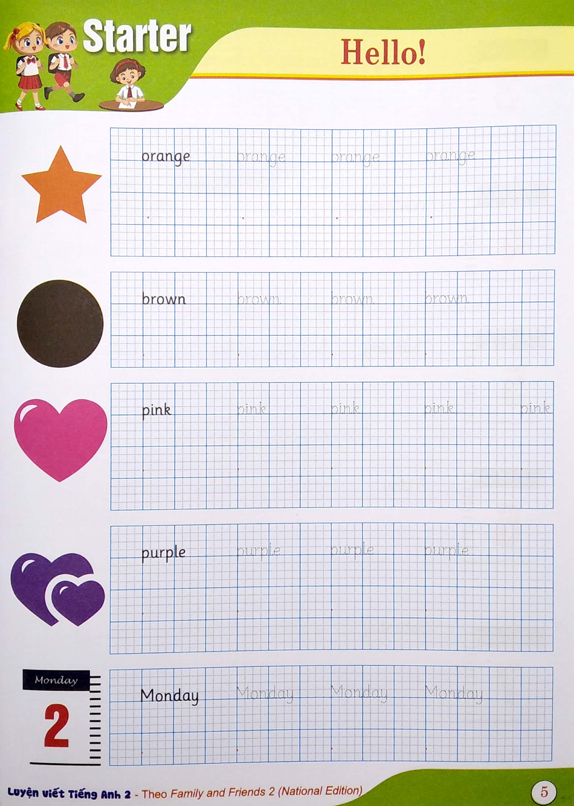 bộ luyện viết tiếng anh family and friends 2 - national edition - Ảnh 5