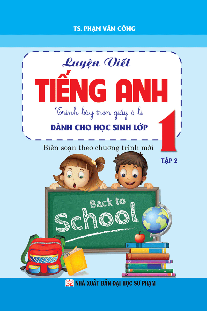 bộ luyện viết tiếng anh trình bày trên giấy ô li dành cho học sinh lớp 1 - tập 2 - Ảnh 2