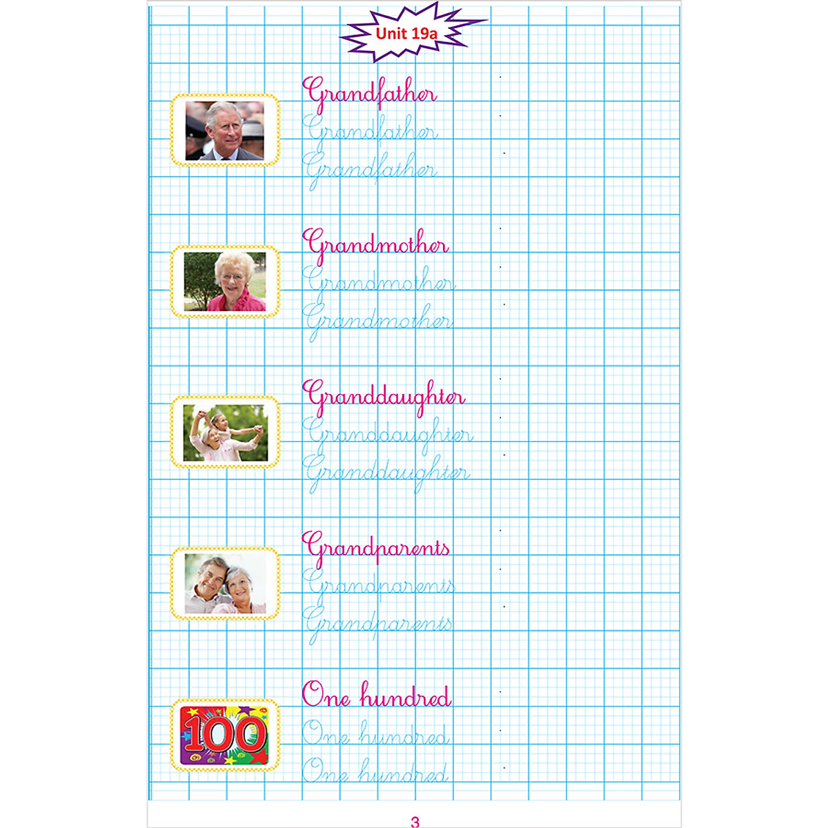 bộ luyện viết tiếng anh - trình bày trên giấy ô li - dành cho học sinh lớp 3 - tập 2 - Ảnh 6