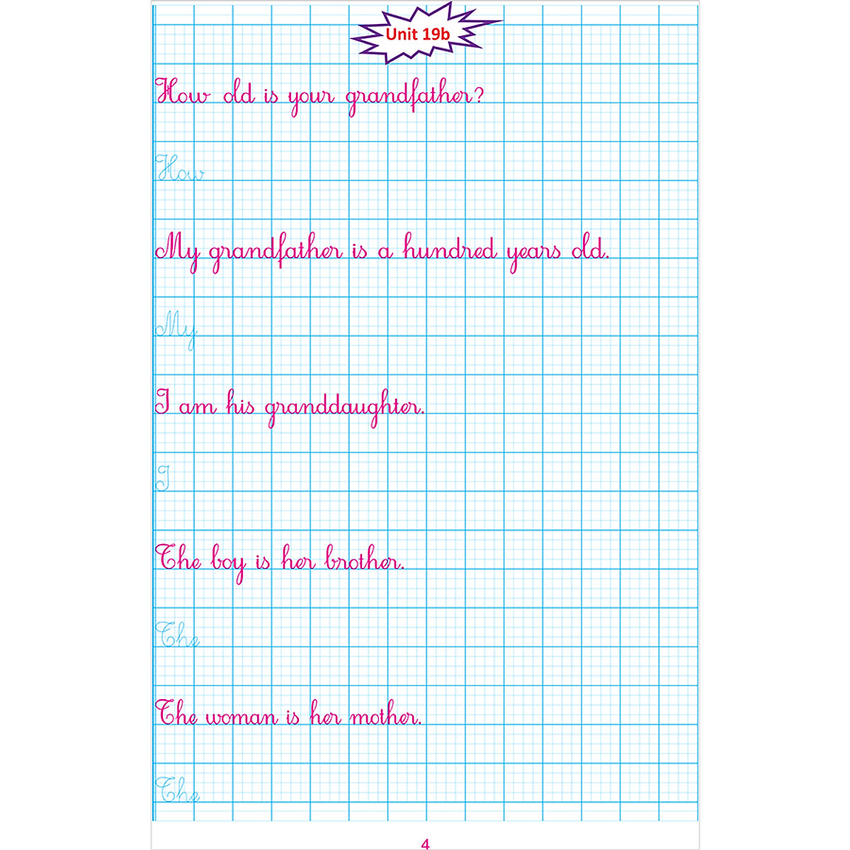 bộ luyện viết tiếng anh - trình bày trên giấy ô li - dành cho học sinh lớp 3 - tập 2 - Ảnh 7