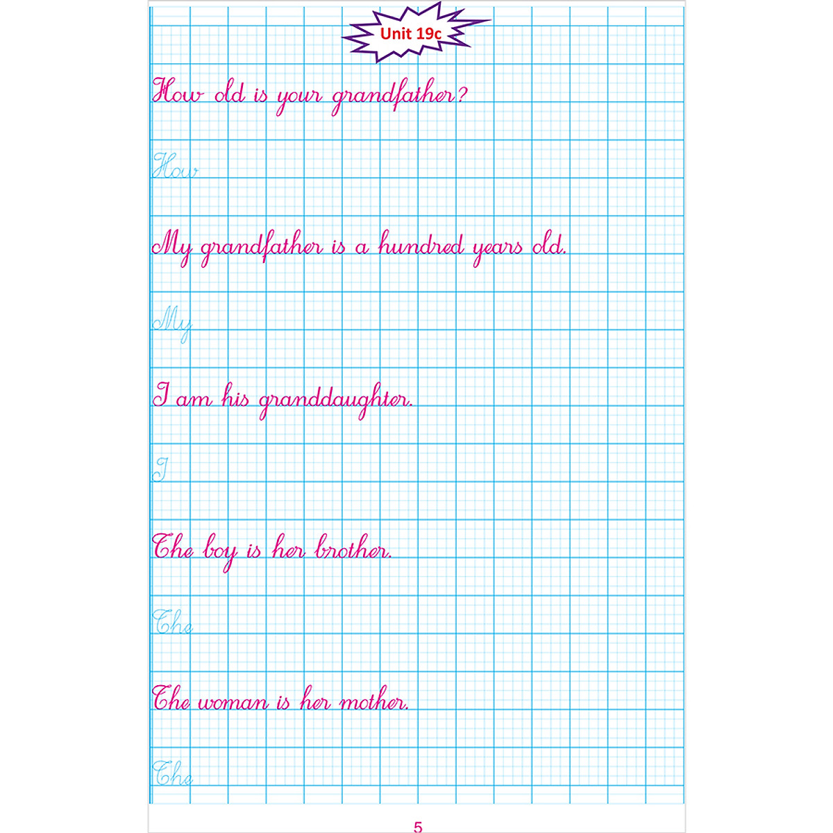 bộ luyện viết tiếng anh - trình bày trên giấy ô li - dành cho học sinh lớp 3 - tập 2 - Ảnh 8