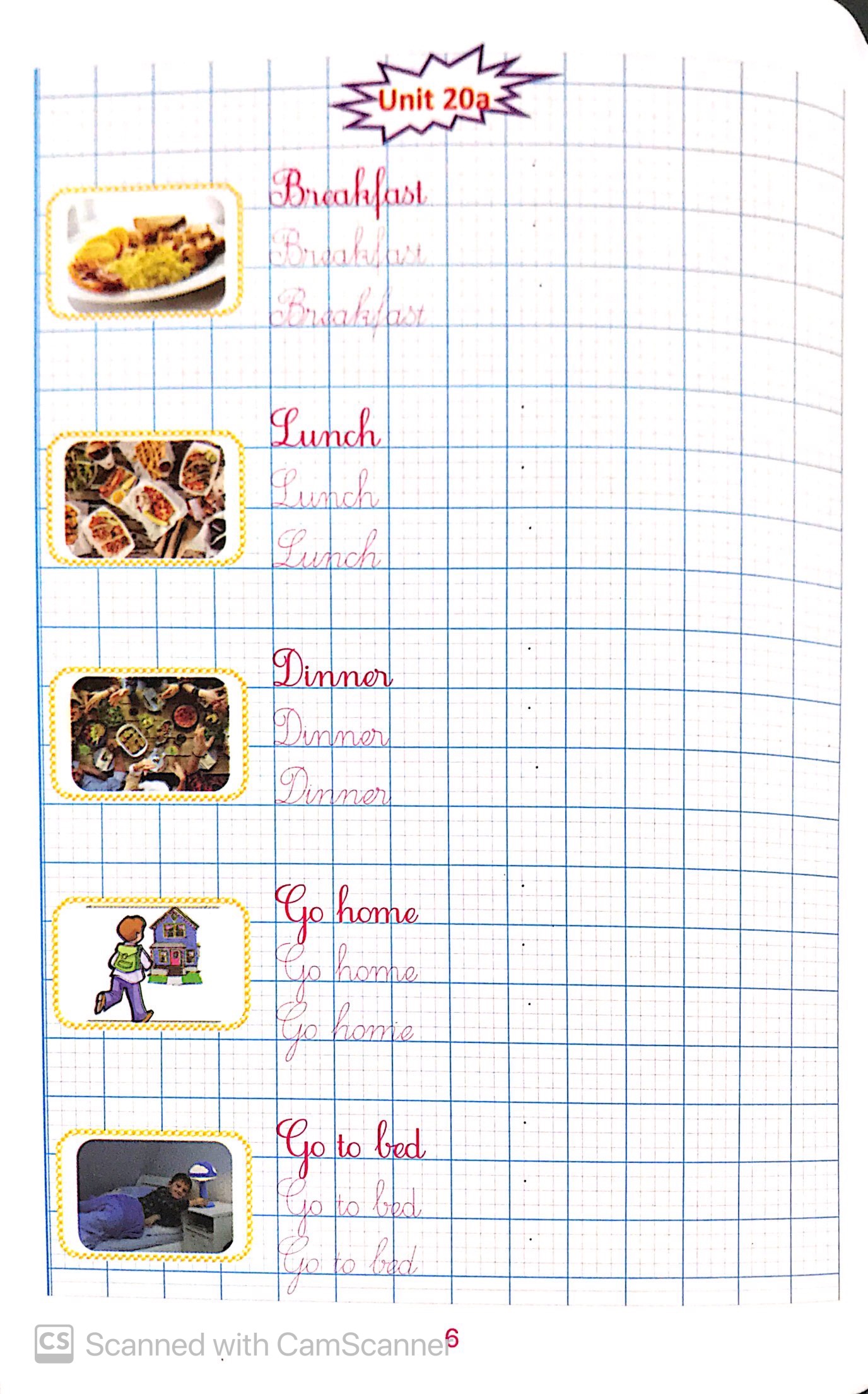 bộ luyện viết tiếng anh trình bày trên giấy ô li dành cho học sinh lớp 4 tập 2 - Ảnh 13