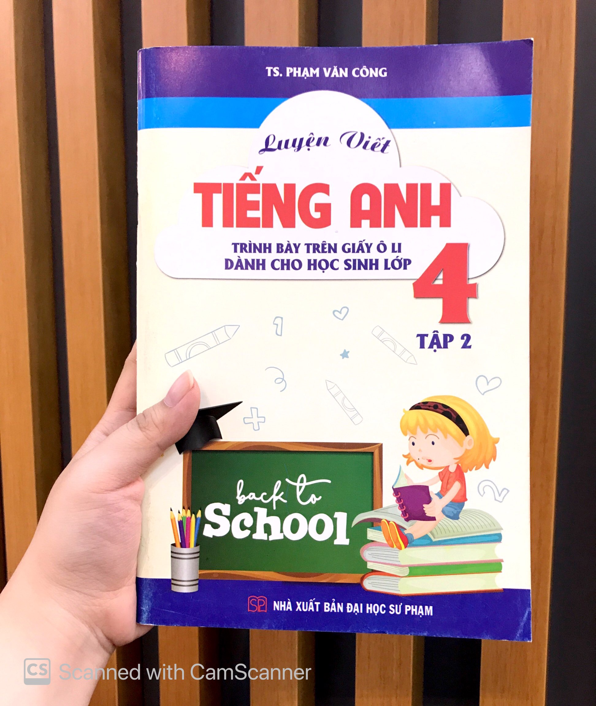 bộ luyện viết tiếng anh trình bày trên giấy ô li dành cho học sinh lớp 4 tập 2 - Ảnh 22