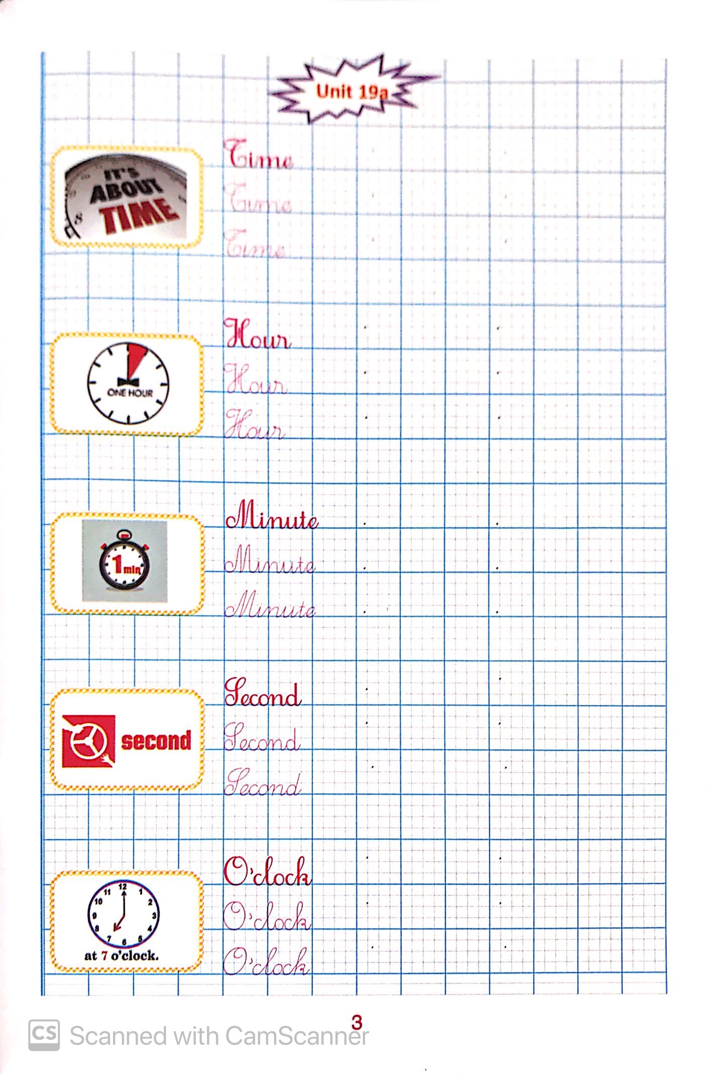 bộ luyện viết tiếng anh trình bày trên giấy ô li dành cho học sinh lớp 4 tập 2 - Ảnh 9