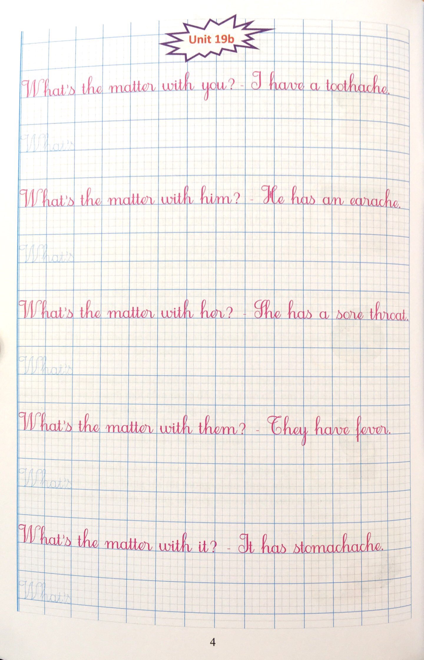 bộ luyện viết tiếng anh trình bày trên giấy ô li dành cho học sinh lớp 5 - tập 2 - Ảnh 5