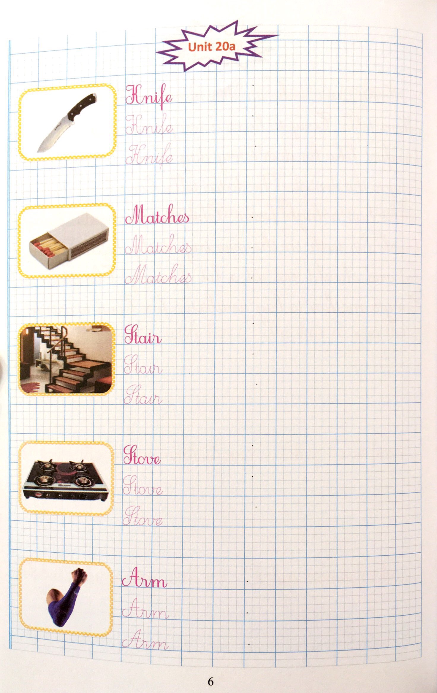 bộ luyện viết tiếng anh trình bày trên giấy ô li dành cho học sinh lớp 5 - tập 2 - Ảnh 7