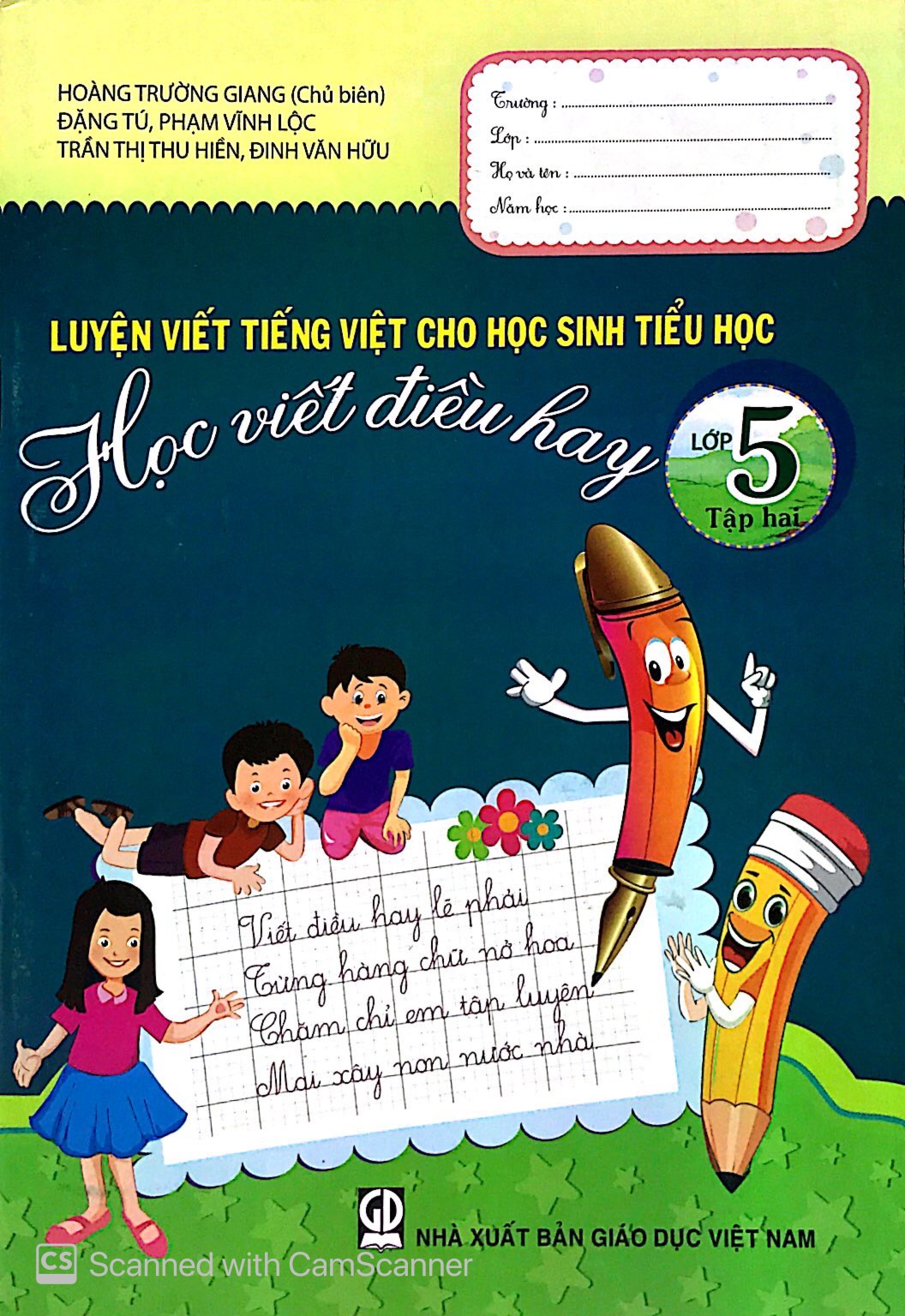 bộ luyện viết tiếng việt cho học sinh tiểu học - học viết điều hay lớp 5 - tập 2 - Ảnh 2