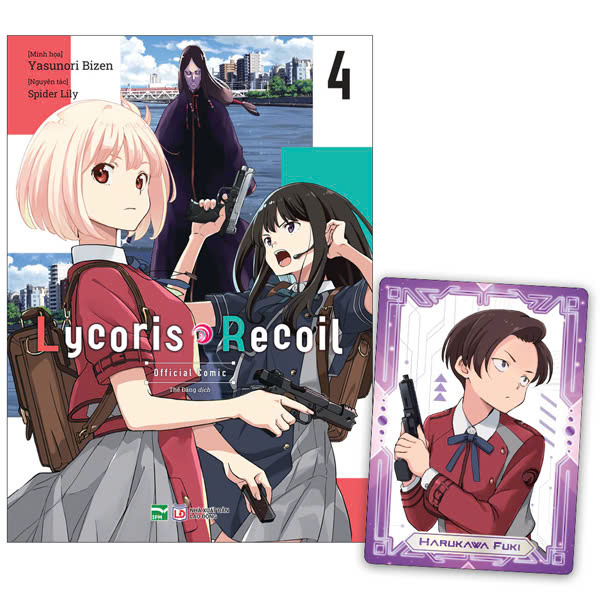Bộ Lycoris Recoil - Tập 4 - Bản Đặc Biệt - Tặng Kèm Card Nhân Vật