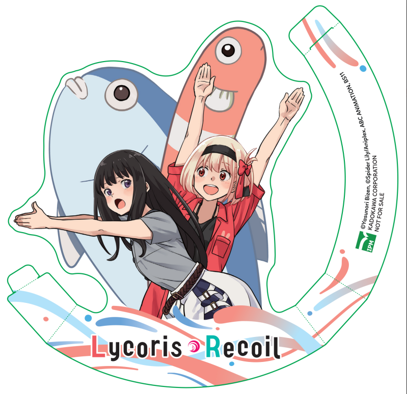 Bộ Lycoris Recoil - Tập 4 - Bản Sưu Tầm - Tặng Kèm Card Nhân Vật + Clear Card + Standee Bập Bênh + Card Bo Góc + Kẹp Acrylic 2 Mặt - Ảnh 5