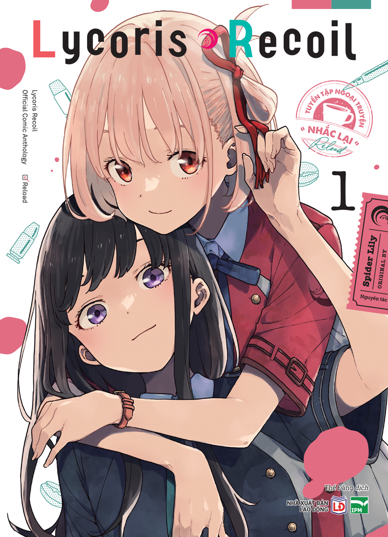 Bo
						
										
										Lycoris Recoil - Tuyen Tap Ngoai Truyen “Nhac Lai” - Tap 1 - Ban Dac Biet - Tang Kem Postcard Gap + Card Bo Goc 2 Mat - Ảnh 2