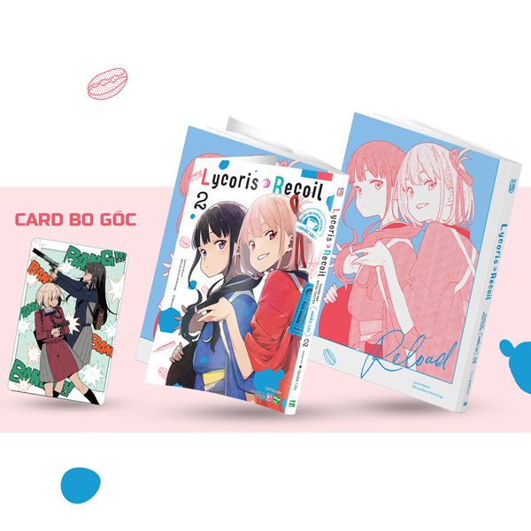 Bộ Lycoris Recoil - Tuyển Tập Ngoại Truyện “Nhắc Lại” - Tập 2 - Bản Đặc Biệt - Tặng Kèm Card Bo Góc 2 Mặt
