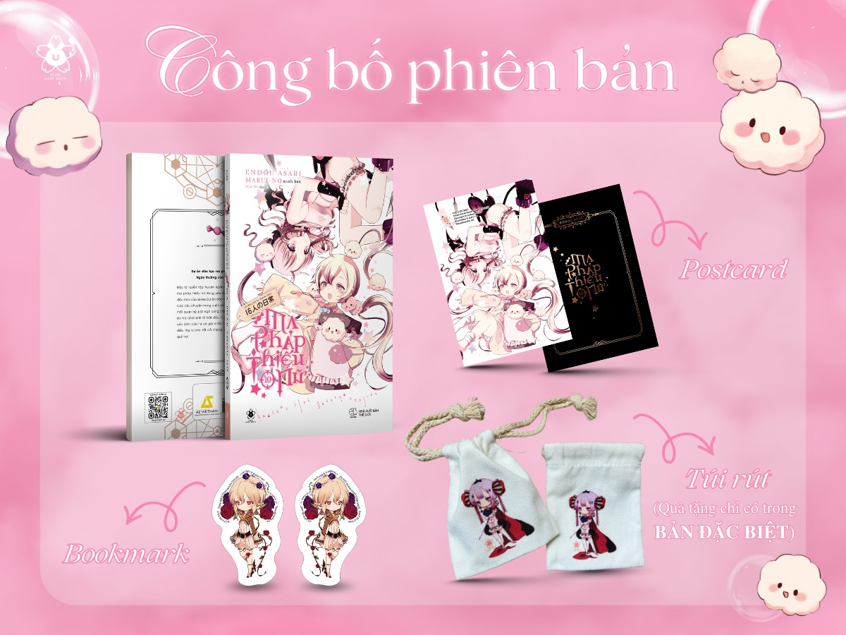 Bộ Ma Pháp Thiếu Nữ - Tập 10 - Bản Đặc Biệt - Tặng Kèm 2 Bookmark Bồi Cứng Chibi Nhân Vật + 1 Postcard Bồi Cứng + 1 Túi Vải In Hình Chibi Nhân Vật - Ảnh 2