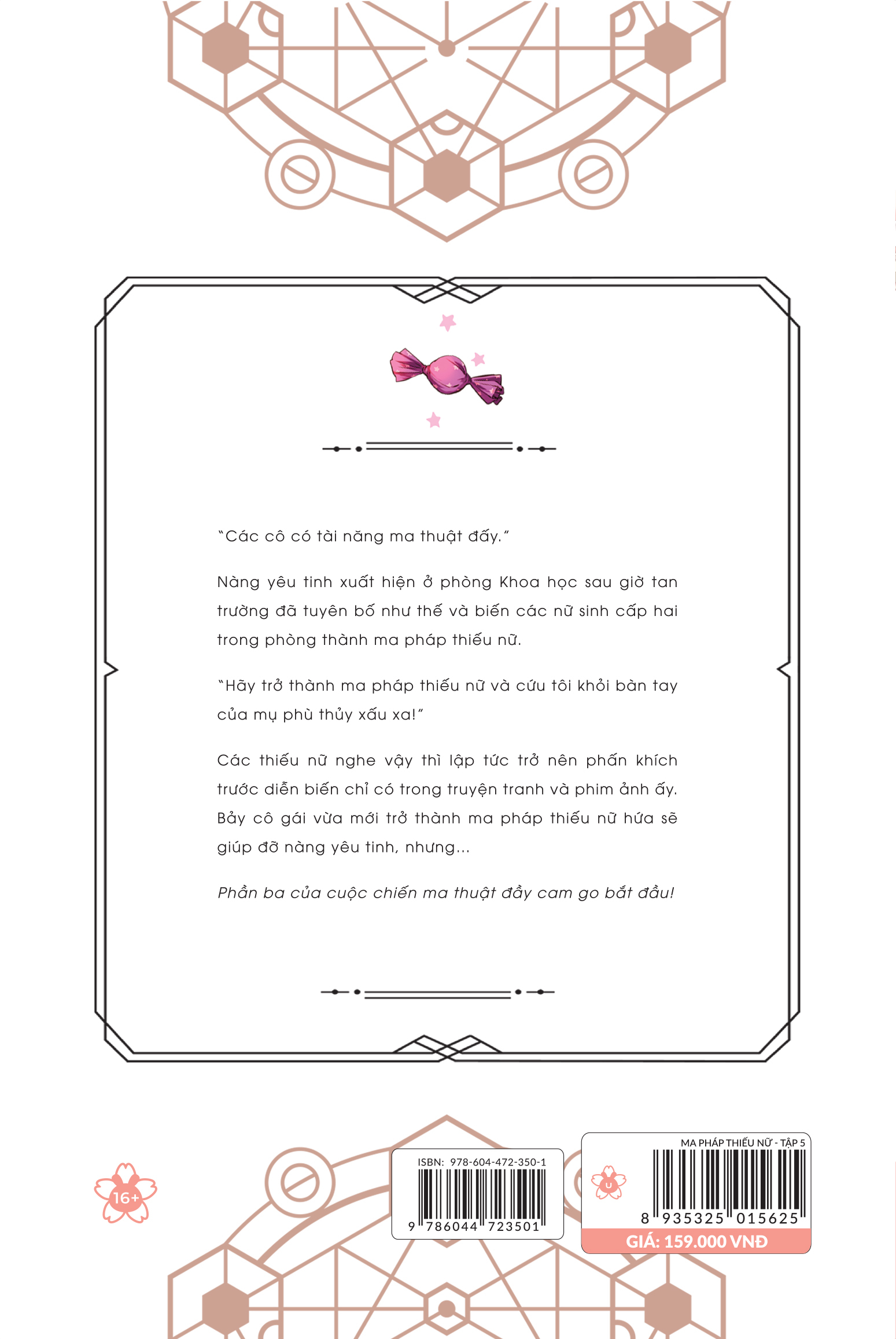 bộ ma pháp thiếu nữ - tập 5 - tặng kèm bookmark + postcard - Ảnh 3