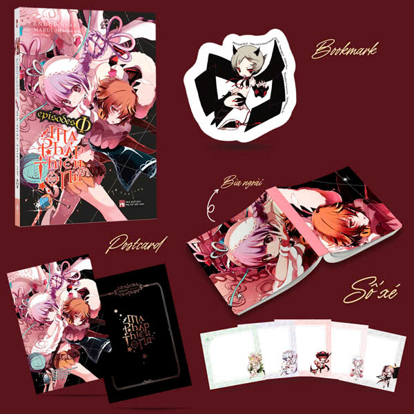 Bộ Ma Pháp Thiếu Nữ - Tập 9 - Bản Đặc Biệt - Tặng Kèm Bookmark Nhân Vật + Postcard + Sổ Xé Nhân Vật