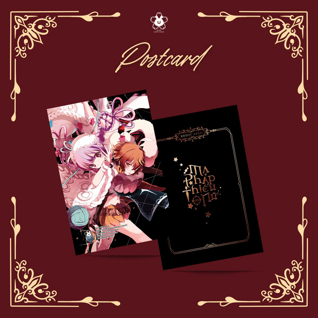 Bộ Ma Pháp Thiếu Nữ - Tập 9 - Bản Đặc Biệt - Tặng Kèm Bookmark Nhân Vật + Postcard + Sổ Xé Nhân Vật - Ảnh 4