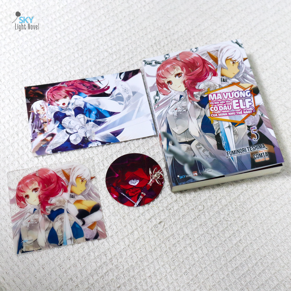 Bo
						
										
										Ma Vuong Toi Day Nen Yeu Co Dau Elf Cua Minh Nhu The Nao? - Tap 5 - Ban Dac Biet - Tang Kem Bookmark + Postcard + Card Trong - Ảnh 6