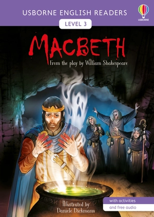 bộ macbeth - usborne english readers level 3 - Ảnh 2