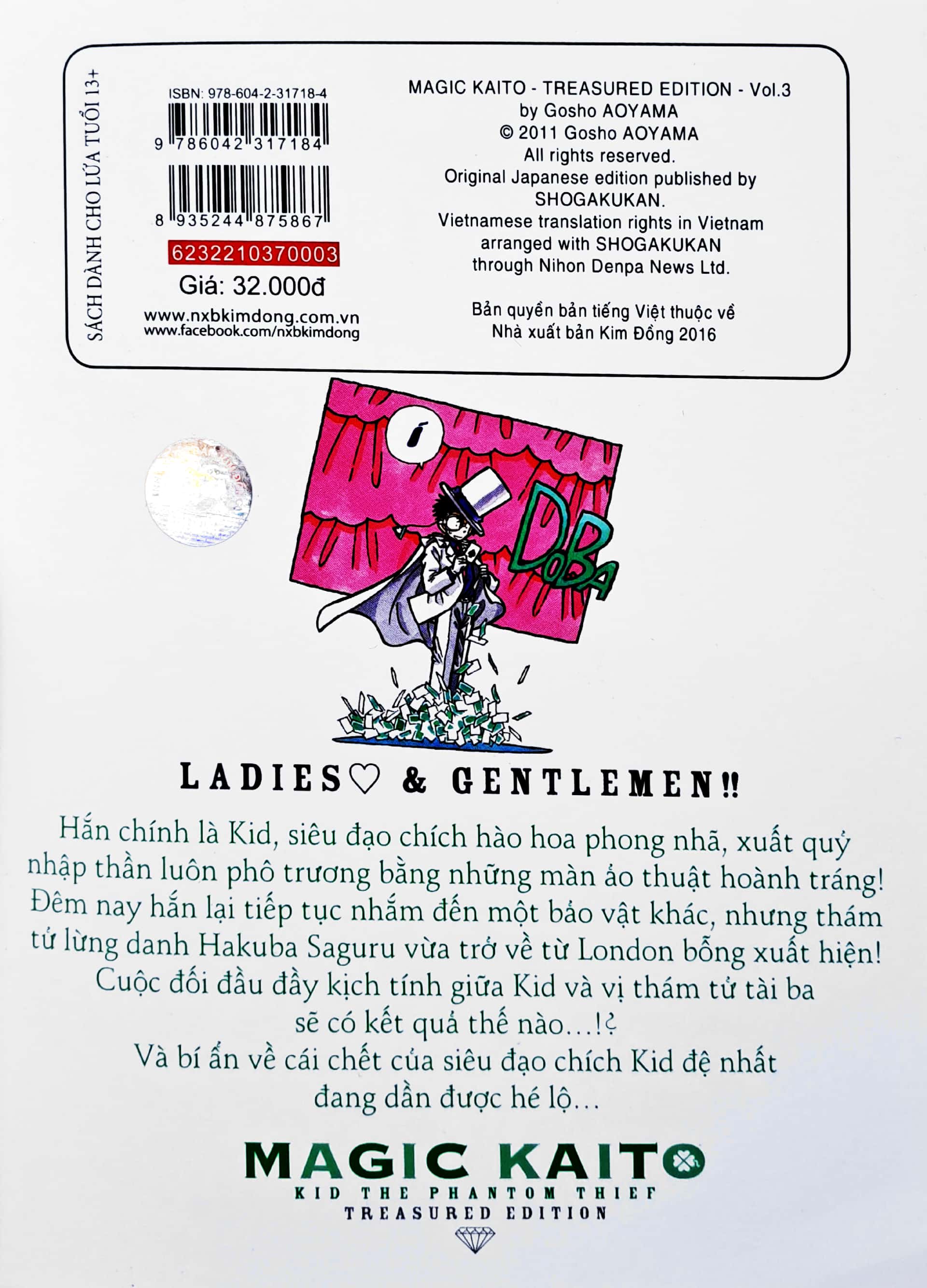 bộ magic kaito - tập 3 (tái bản 2022) - Ảnh 7