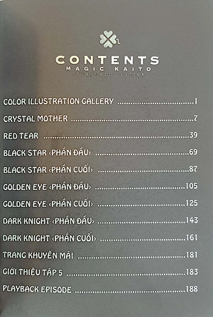 bộ magic kaito - tập 4 (tái bản 2022) - Ảnh 3