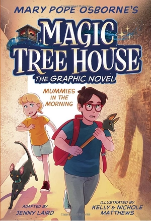 bộ magic tree house #3: mummies in the morning graphic novel - Ảnh 2
