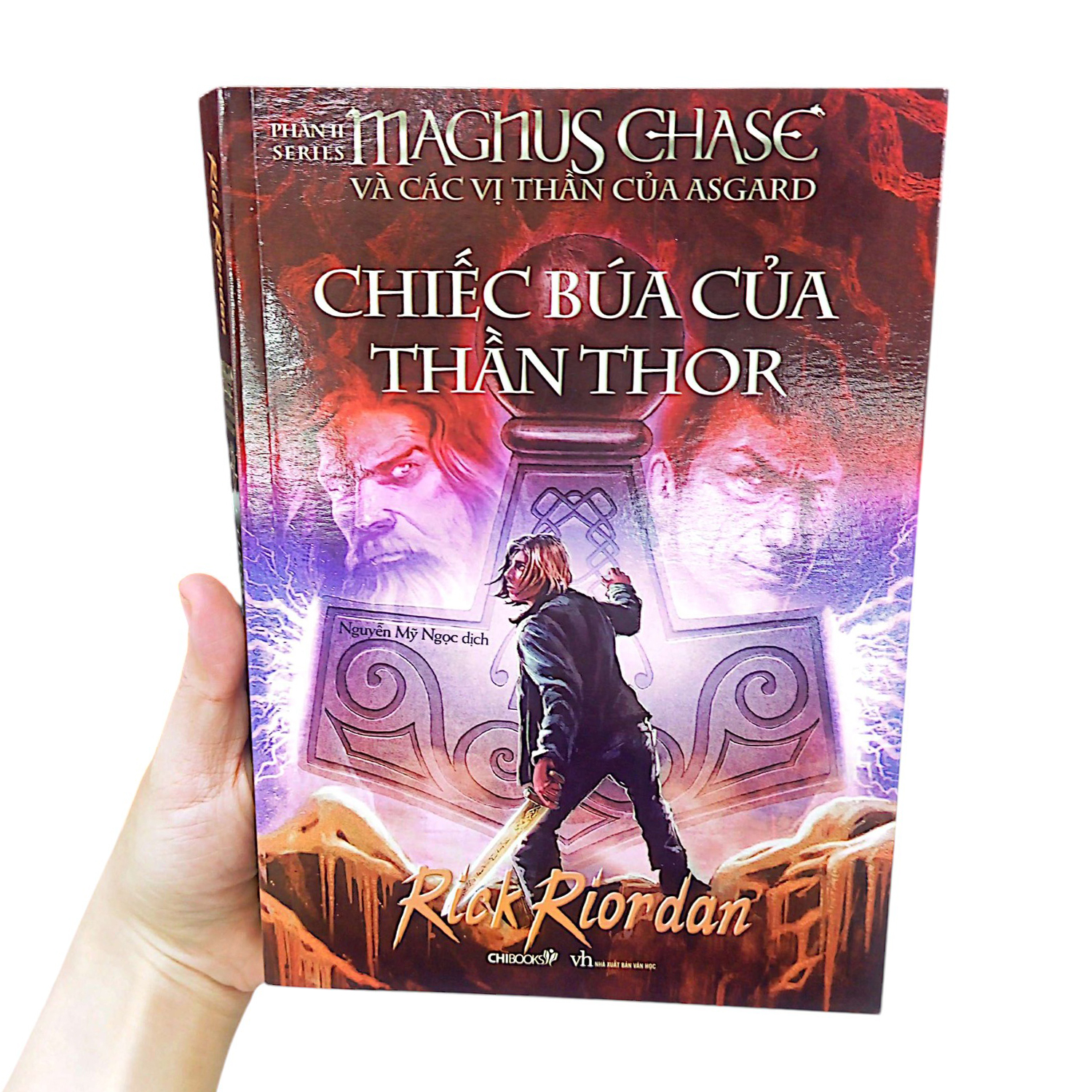bộ magnus chase và các vị thần của asgard - phần 2: chiếc búa của thần thor (tái bản 2020) - Ảnh 12