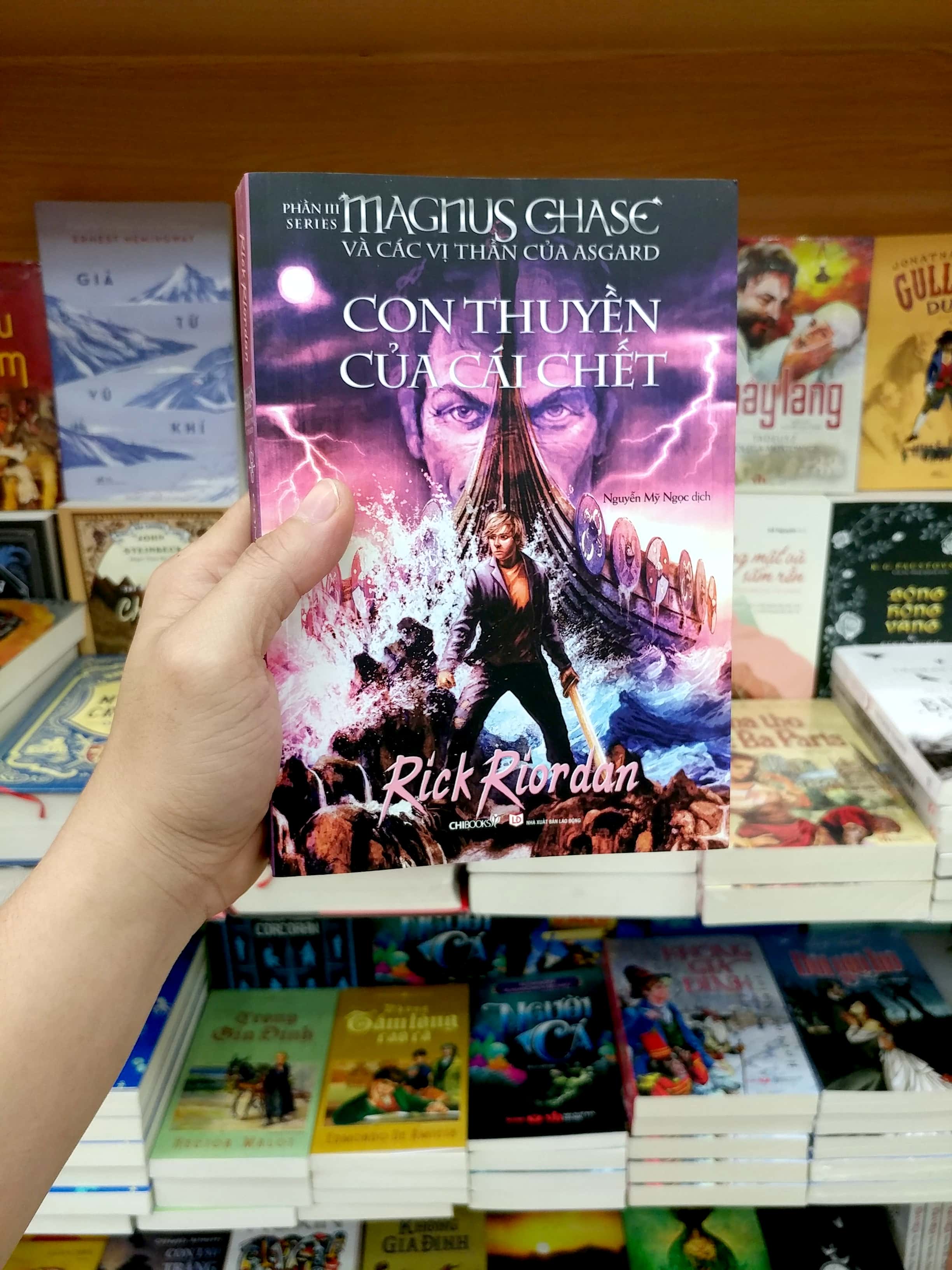 bộ magnus chase và các vị thần của asgard - phần 3: con thuyền của cái chết (tái bản 2022) - Ảnh 7