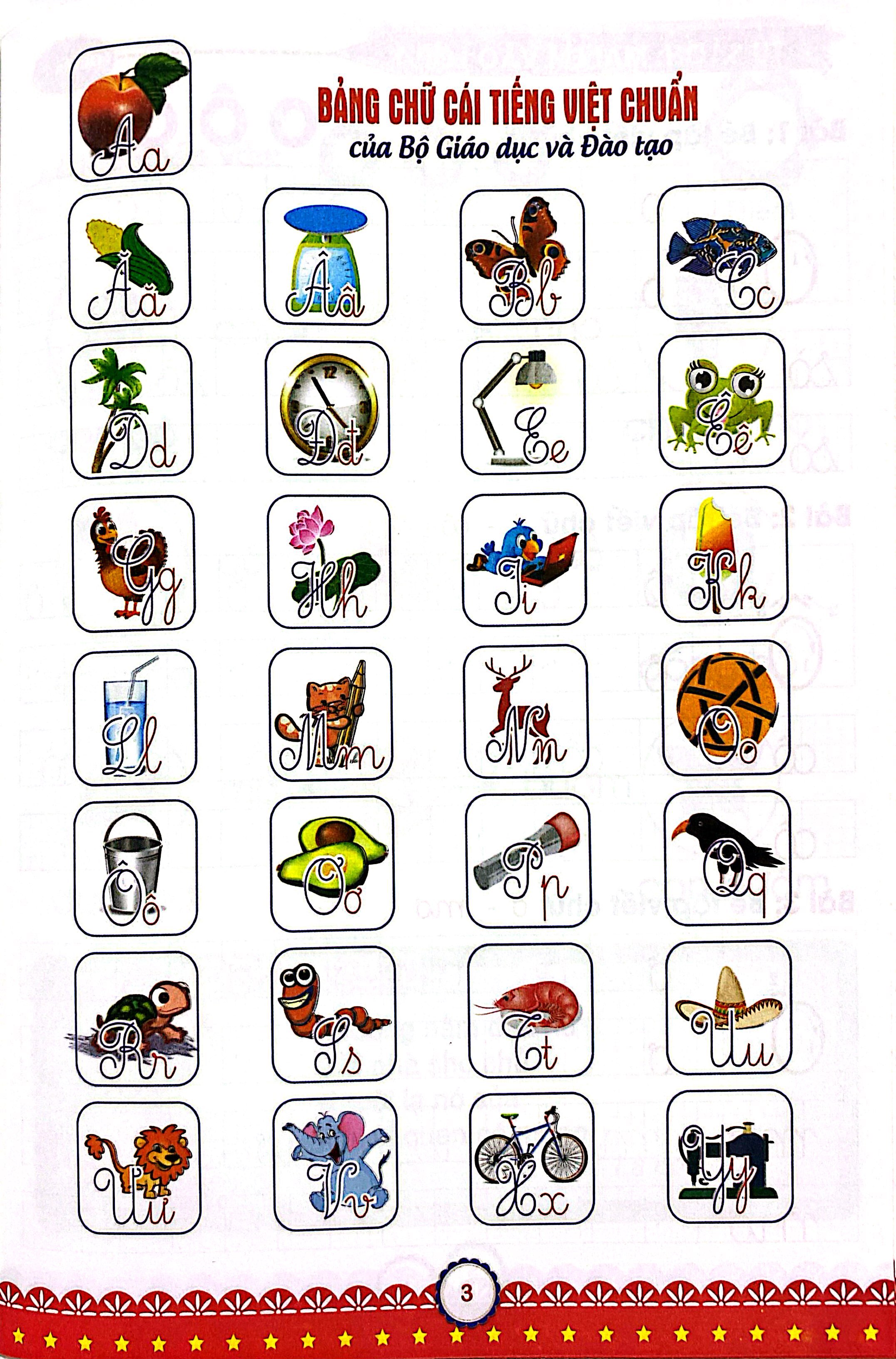 Bộ Mai Em Vào Lớp 1 - Dành Cho Trẻ 5-6 Tuổi - Bé Tập Tô Và Tập Ghép Vần - Quyển 1 (Tái Bản 2024) - Ảnh 3