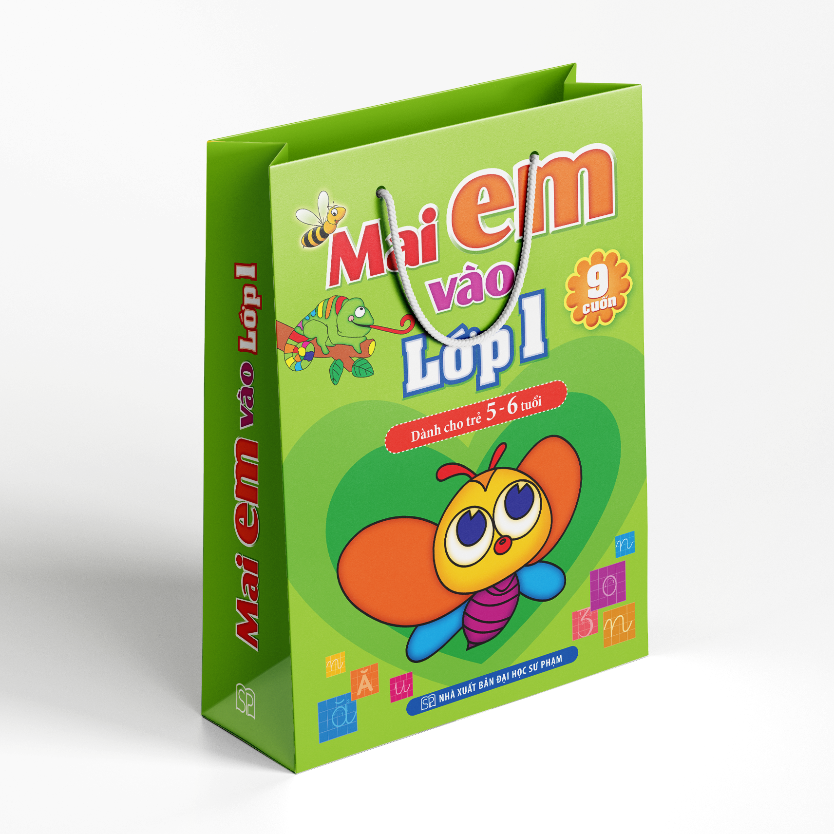 Bộ Mai Em Vào Lớp 1 - Dành Cho Trẻ 5-6 Tuổi (Bộ Túi 9 Cuốn) (Tái Bản 2024) - Ảnh 2