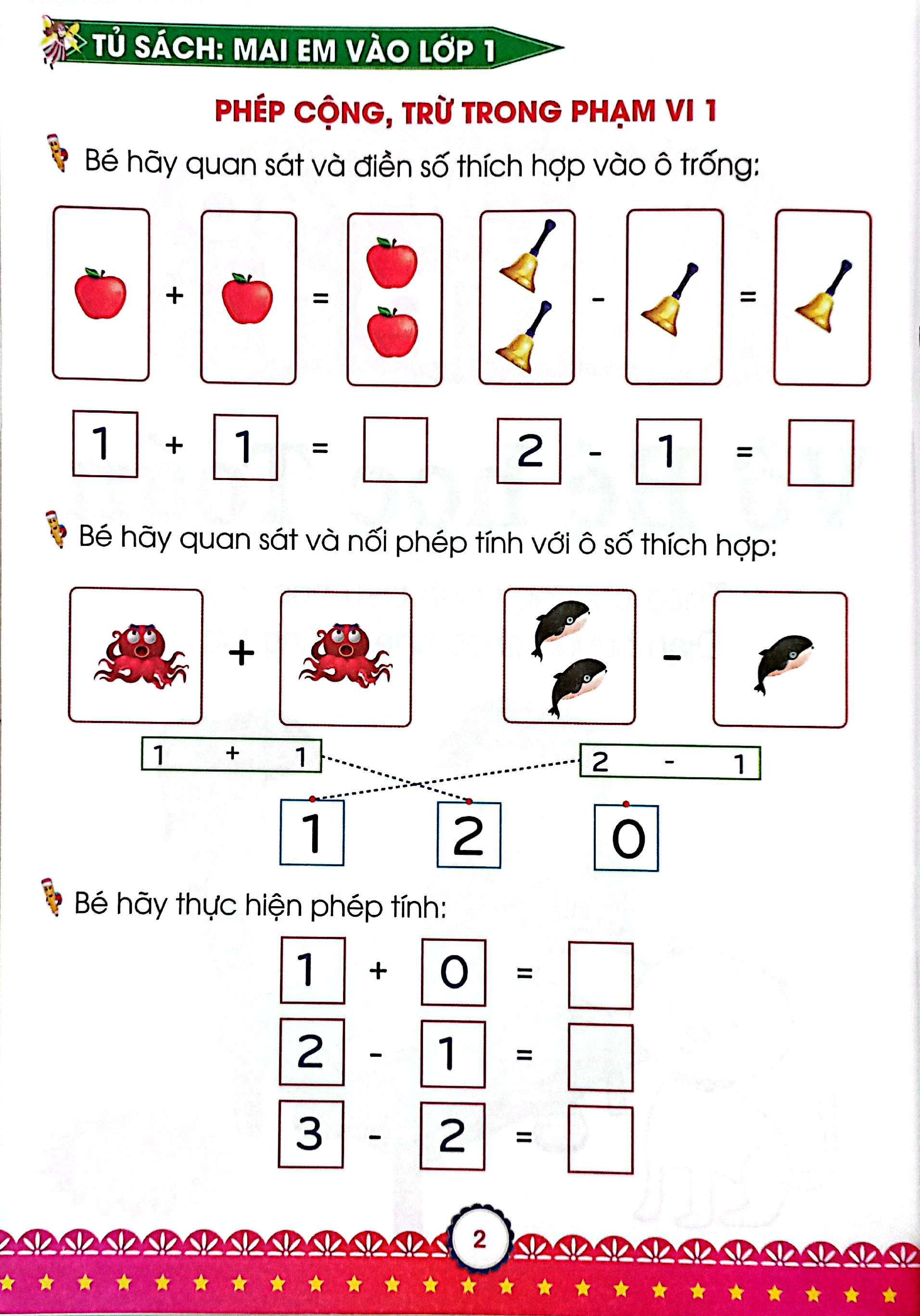 Bộ Mai Em Vào Lớp 1 - Dành Cho Trẻ 5-6 Tuổi - Vở Bé Học Toán - Quyển 2 (Tái Bản 2024) - Ảnh 3