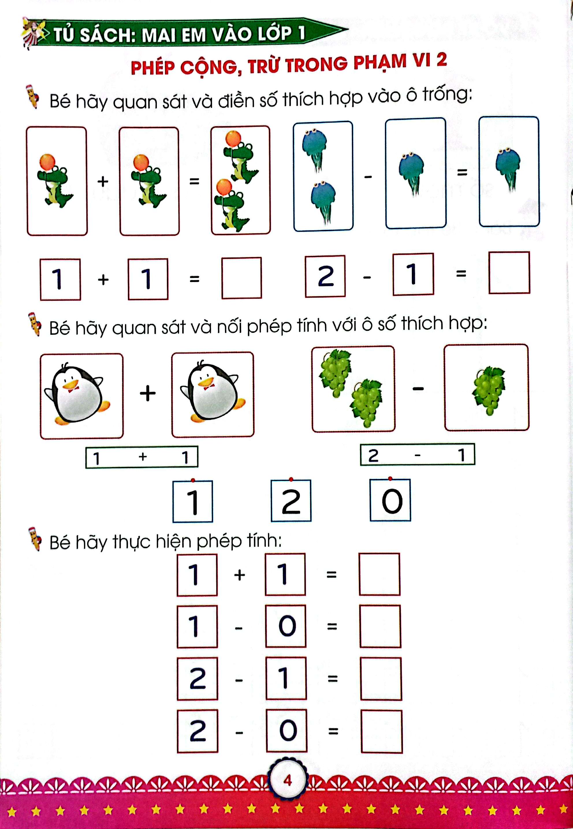Bộ Mai Em Vào Lớp 1 - Dành Cho Trẻ 5-6 Tuổi - Vở Bé Học Toán - Quyển 2 (Tái Bản 2024) - Ảnh 5