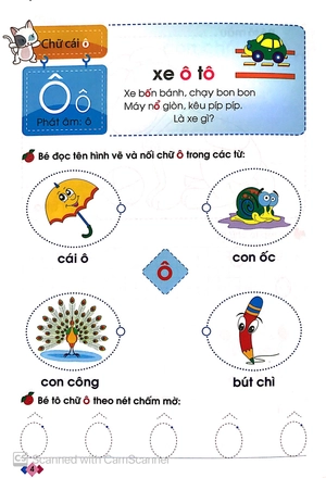 bộ mai em vào lớp 1 - vở bé làm quen với chữ cái (dành cho trẻ 5 - 6 tuổi) - tập 1 - Ảnh 5