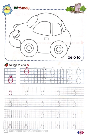bộ mai em vào lớp 1 - vở bé làm quen với chữ cái (dành cho trẻ 5 - 6 tuổi) - tập 1 - Ảnh 6