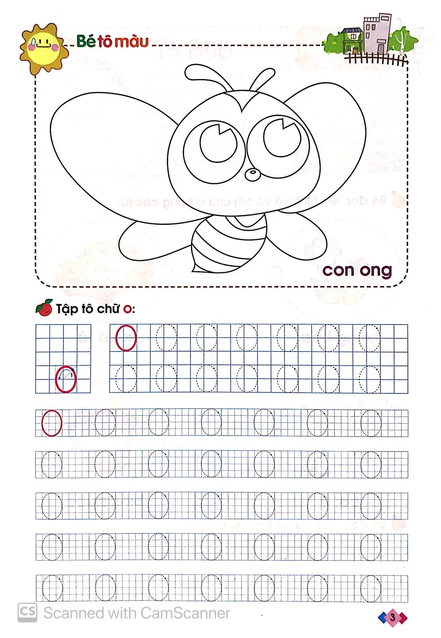 bộ mai em vào lớp 1 - vở bé làm quen với chữ cái (tập 1) - Ảnh 4