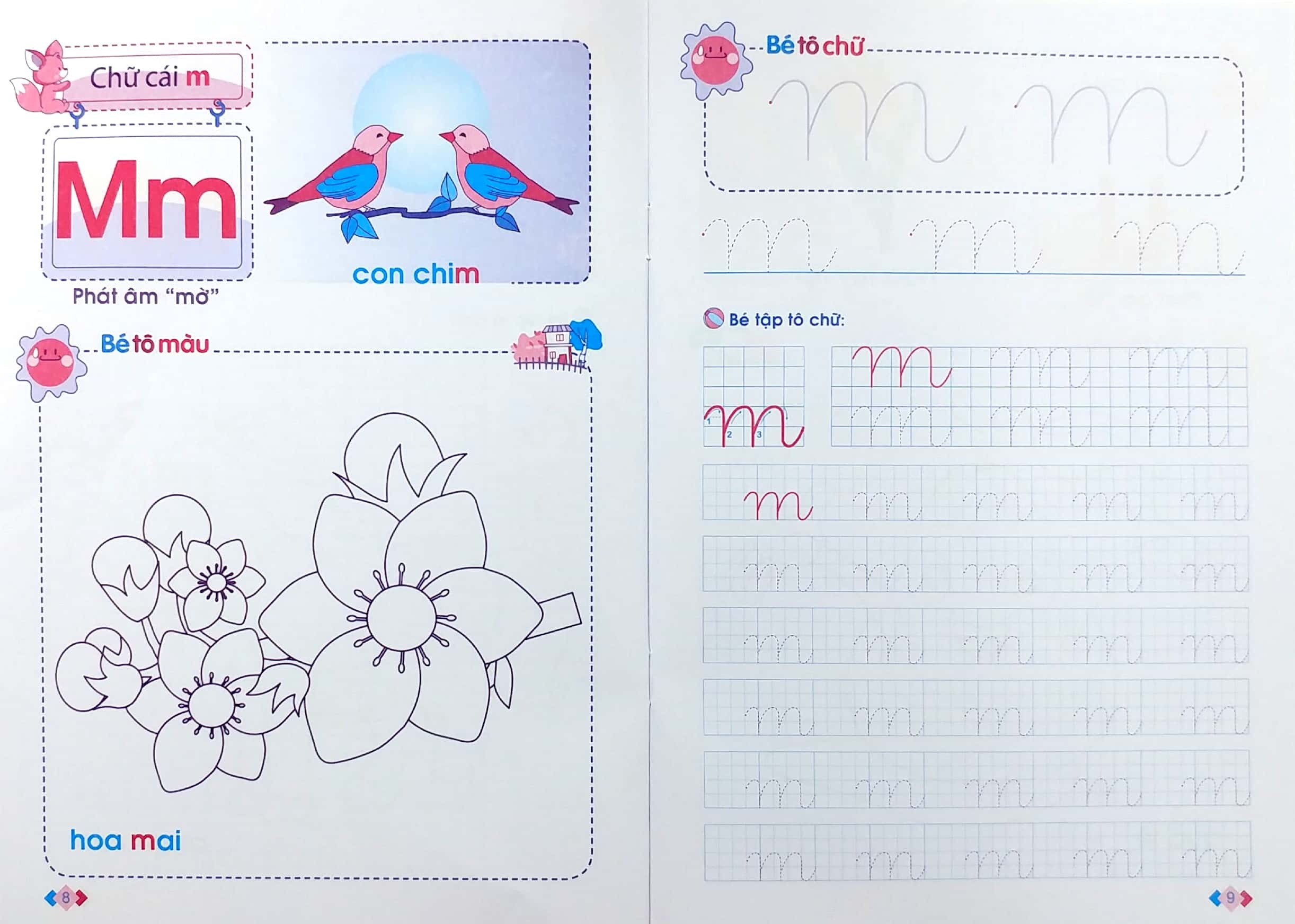 Bộ Mai Em Vào Lớp 1 - Vở Tập Tô Chữ - Dành Cho Trẻ Từ 5-6 Tuổi - Tập 2 (Tái Bản 2024) - Ảnh 5