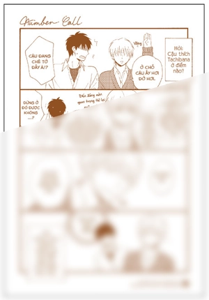 bộ manga - cả trời biếc xanh + number call (bộ 2 cuốn) - tặng kèm 2 extra paper + 2 postcard + 1 khung tranh cả trời biếc xanh - Ảnh 5