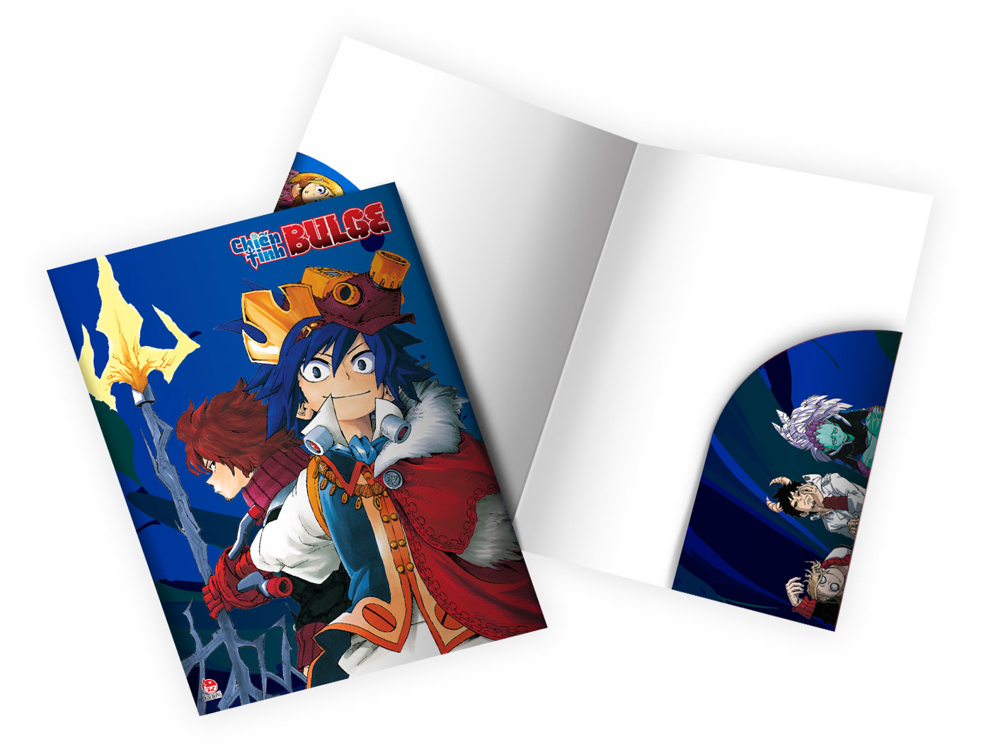 bộ manga - chiến tinh bulge - tập 1 + tập 2 (bộ 2 tập) - tặng kèm kẹp file mini - Ảnh 5