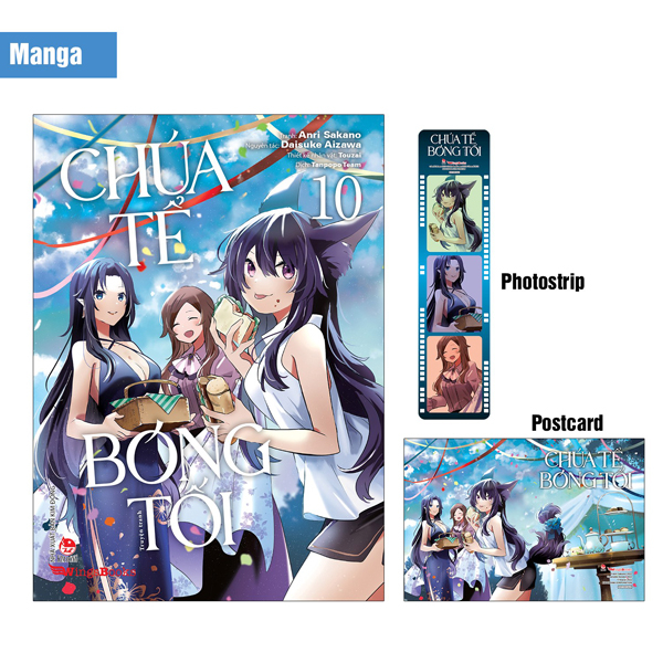 Bộ [Manga] Chúa Tể Bóng Tối - Tập 10 - Tặng Kèm Postcard + Photostrip