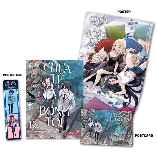 Bộ [Manga] Chúa Tể Bóng Tối - Tập 13 - Tặng Kèm Postcard + Photostrip + Poster
