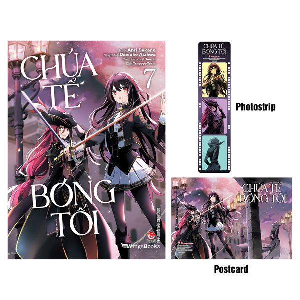 Bộ [Manga] Chúa Tể Bóng Tối - Tập 7 - Tặng Kèm Postcard + Photostrip
