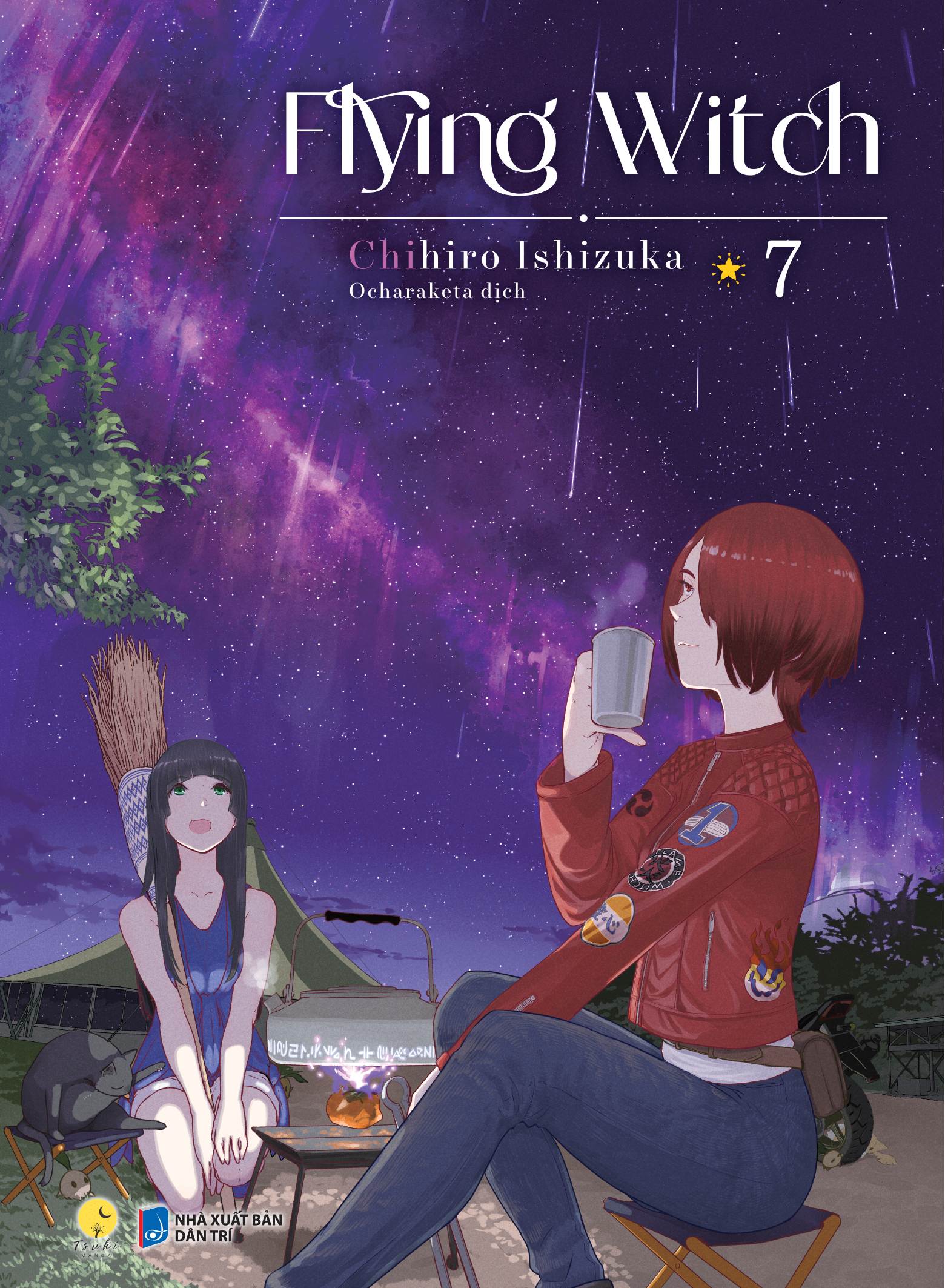 Bộ Bộ Manga - Flying Witch - Tập 6 + Tập 7 (Bộ 2 Tập) - Bản Đặc Biệt - Tặng Kèm Postcard Bồi Cứng - Ảnh 3