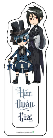 bộ manga - hắc quản gia - tập 15 + tập 16 (bộ 2 cuốn) - tặng kèm 2 clear bookmark + 1 card độc quyền - Ảnh 4