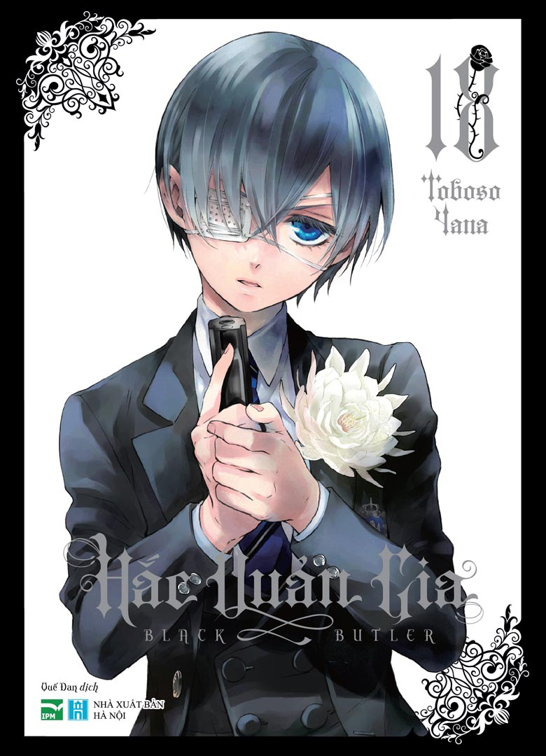 bộ manga - hắc quản gia - tập 17 + tập 18 (bộ 2 cuốn) - tặng kèm black card + bookmark “gia nhân” + plastic card - Ảnh 3