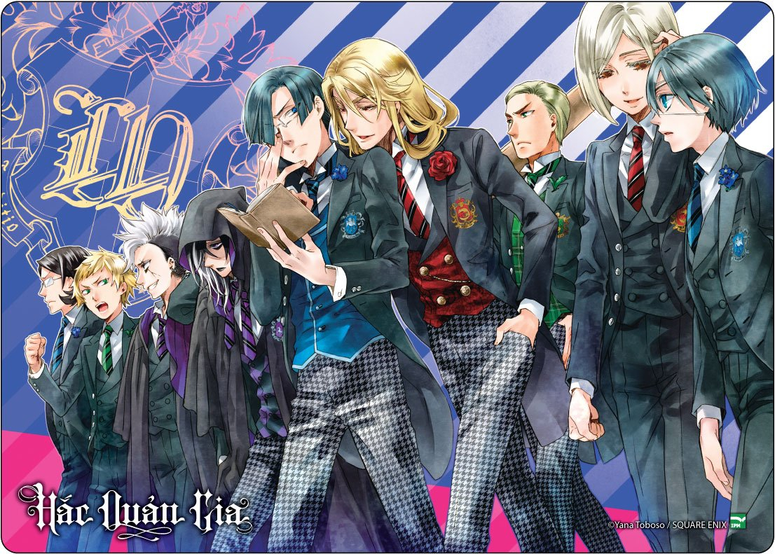 bộ manga - hắc quản gia - tập 17 + tập 18 (bộ 2 cuốn) - tặng kèm black card + bookmark “gia nhân” + plastic card - Ảnh 6